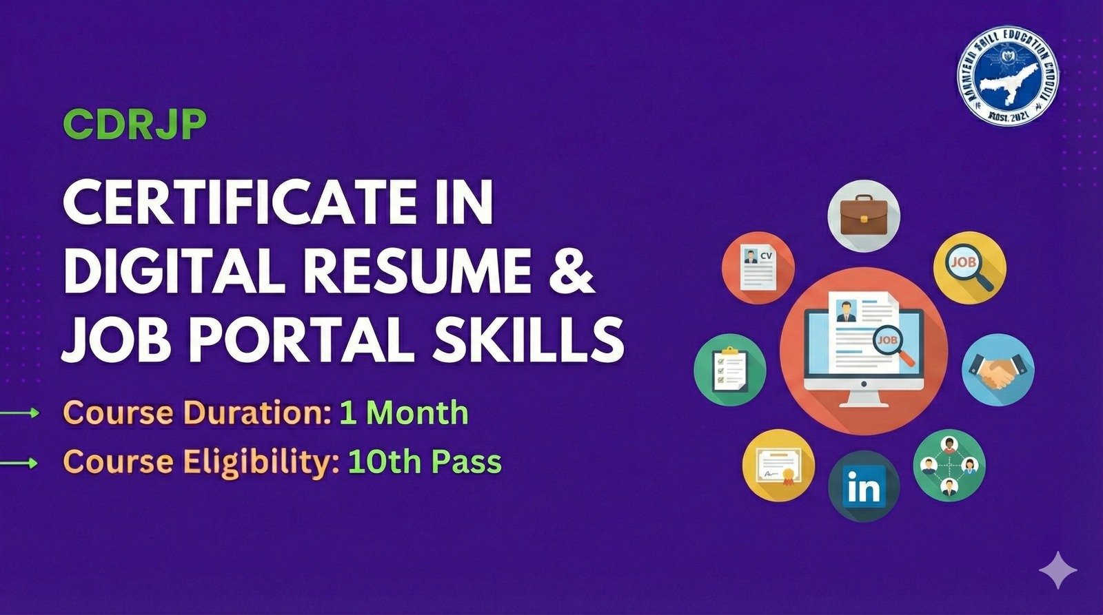 Certificate in Digital Resume & Job Portal Skills